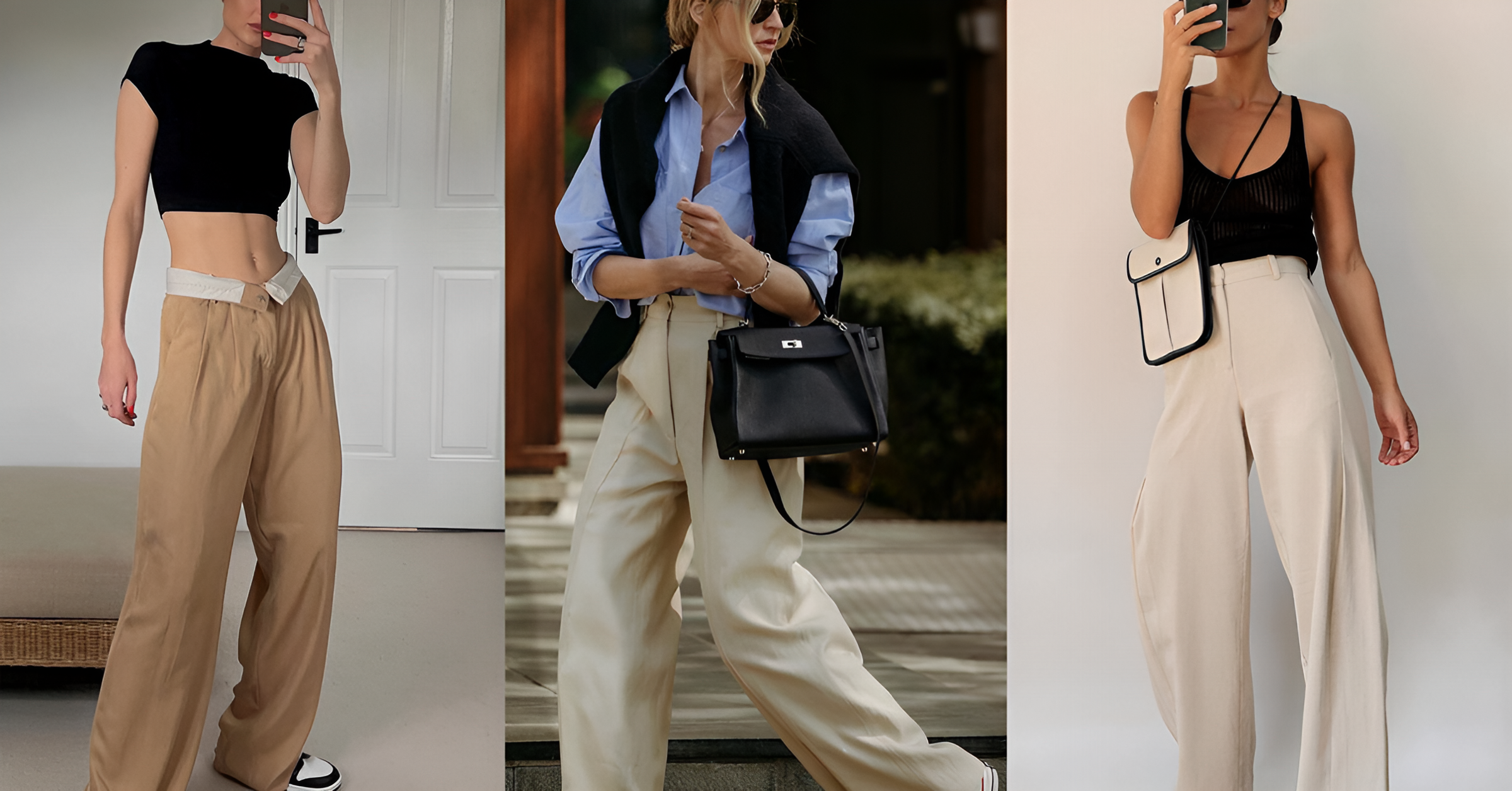 С чем носить женские брюки летом?